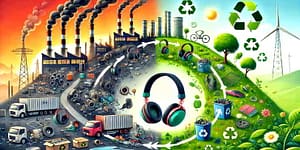 The life cycle of headphones—eco-friendly headphones