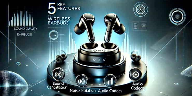 5 Key Features To Look For In Wireless Earbuds 1 Key features to look for in wireless earbuds